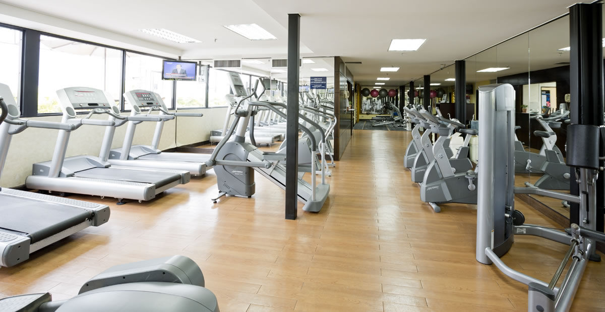 Eurobuilding Hotel & Suites Caracas Exterior foto The gym at the hotel